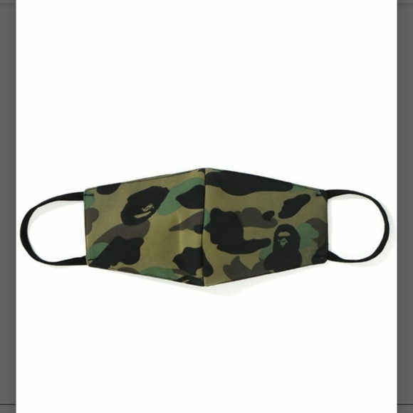 100% Authentic Bape Camo Masks Sz OS - Picture 2 of 2